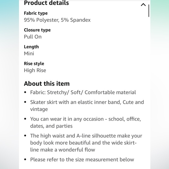 Romwe High Waist Skirt - Flared, A-Line, Mini, Circle, Skater - Picture 9 of 10